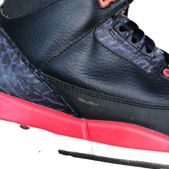 VINTAGE 2012 air jordan 3 retro crimson size 8 - Picture 11 of 16